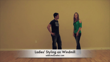 Video da dança Latina The Windmill Combo with Ladies' Styling