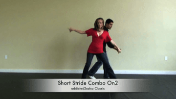 Salsa Dance Video Lessons Short Stride Combo On2 Timing