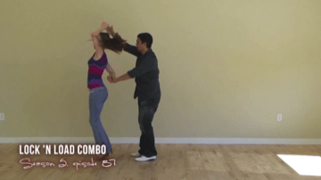 Video da dança Latina lock-n-carga de combinação