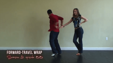 Salsa Dance Video Lessons Forward Travel Salsa Wrap