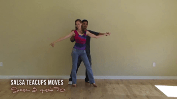 Salsa Dance Video Lessons Teacups Salsa Dance Move