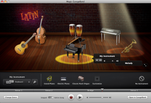 Salsa Music in Garageband